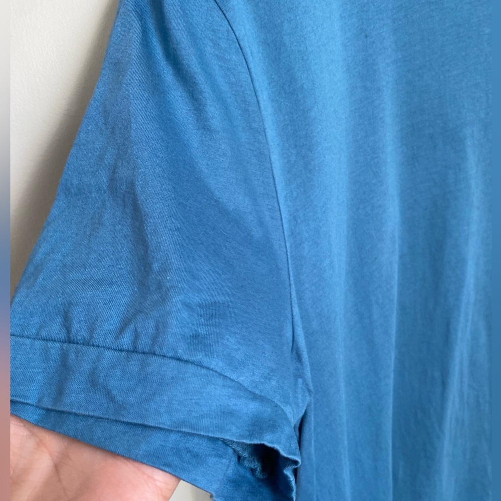 INIMIGO Men’s Organic Cotton Heart T Shirt Size XL Blue - Picture 6 of 10